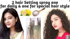 2 diy hair setting spray get rid of