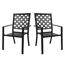 Meooem 2 Pieces Of Outdoor Patio Chairs
