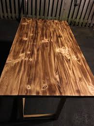 My Pine Wood Burnt Table Top Saw A