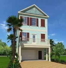 Orton Beach Coastal House Plans From