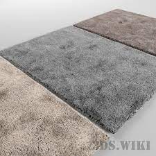 fluffy modern rugs the 3d