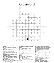 chapter 4 fibers and textiles crossword