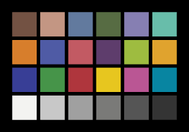 Grey Scale Color Chart Print Test Chart Kodak Gray Scale