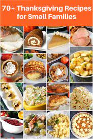 small thanksgiving dinner recipes my