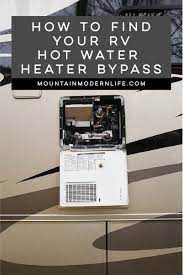 Maybe you would like to learn more about one of these? Hot Water Heater Bypass In Rv Mountain Modern Life