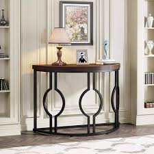 wood console table for entryway
