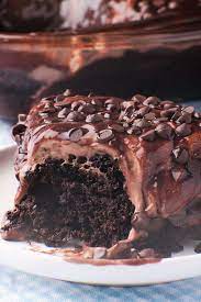 chocolate poke cake super moist