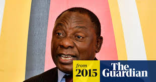 .zuma, cyril ramaphosa has stepped back from his business pursuits to avoid conflicts of interest. South African Deputy President Cleared Over Marikana Massacre South Africa The Guardian