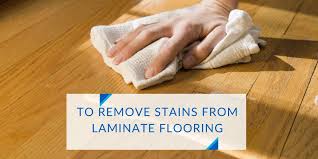 remove stains from laminate flooring