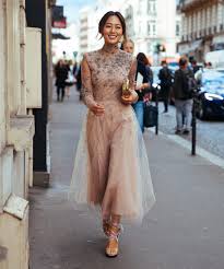 fancy dresses street style trend