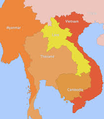 thailand and laos travel maps