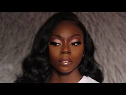 day makeup look for dark skin