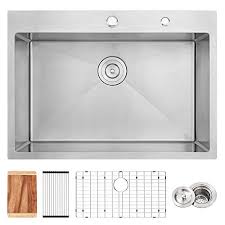 We did not find results for: Vasoyo 28 Drop In Topmount Kitchen Sink Stainless Steel 16 Gauge 10 Inch R10 Tight Radius Single Bowl Kitchen Sink Drop Kitchenfaucets Com