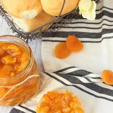 quick and easy dried apricot jam