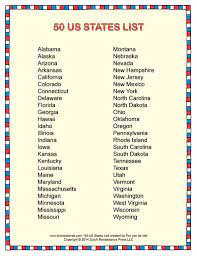list of us states tim s printables