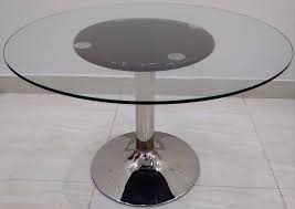Fix O Self Round Glass Table Size