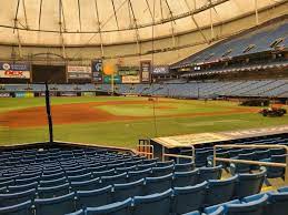 tropicana field section 119 home of