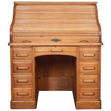 An edwardian oak, roll top action, cutler style desk, early 20th century. Used Oak Roll Top Desks 13 For Sale On 1stdibs