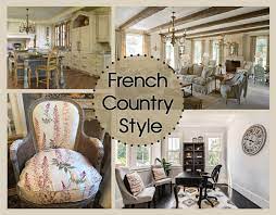 french country style elements for your