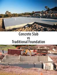 house foundation vs concrete slab costs