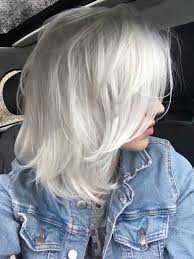 Remember though, going platinum can take some time especially if your hair is on the darker side, so be patient with the process. Platinum Blonde Hair Short Hair Grey Hair Color Novocom Top