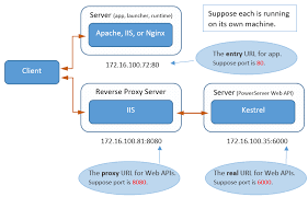configuring iis reverse proxy server