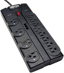 Tripp Lite 12 Outlet Surge Protector Power Strip gambar png