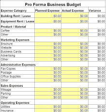 Business Budget Excel Template Free Excel Business Budget