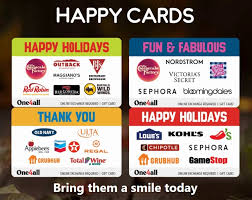 one4all choice happy gift cards
