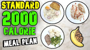 2000 calorie t plan for weight loss