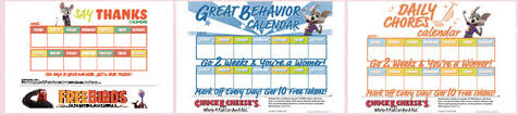 Chuck E Cheese Reward Calendars For Free Tokens