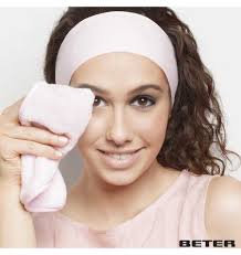 makeup remover towel and hair band