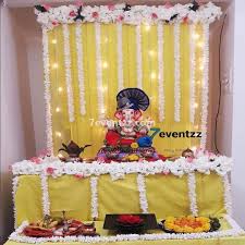 ganpati decoration ideas at home in indore