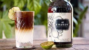 2 parts kraken rum 1 table spoon white sugar syrup 1 tea spoon aromatic liqueur 4 dashes of aromatic bitters orange twist. How To Make A Dark Stormy With Haste S Kitchen Youtube