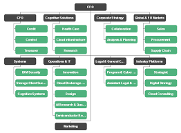 The Ibm Organizational Chart Refers To The Corporate