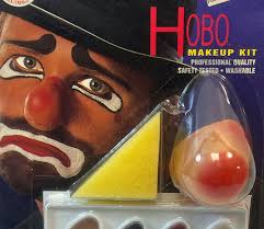 halloween make up kit hobo clown 1995