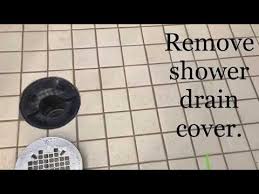 How To Remove A Shower Drain Cover