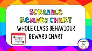 Scrabble Whole Class Reward Chart