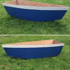 Garden Boat Planter Supplied Flat