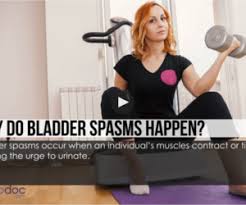 what are bladder spasms and can bladder