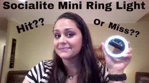 Socialite Mini Ring Light Kit Unboxing Review Youtube