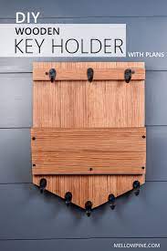 Homemade Diy Wooden Key Holder For Wall