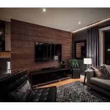 Pvc Brown Wall Panels For Living Room