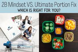 2b mindset vs ultimate portion fix