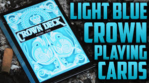 Deck Review Light Blue Crown Playing Cards Hd