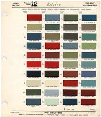 1964 Gto Color Chart Related Keywords Suggestions 1964