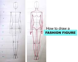 This video shows basic steps to draw full body. How To Draw Fashion Figure Step By Step Tutorial For Beginners