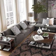 grey sectional living room ideas