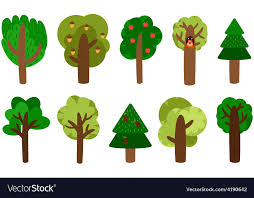 trees clip art royalty free vector