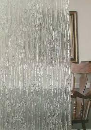 Rain Glass Etched Glass Shower Doors